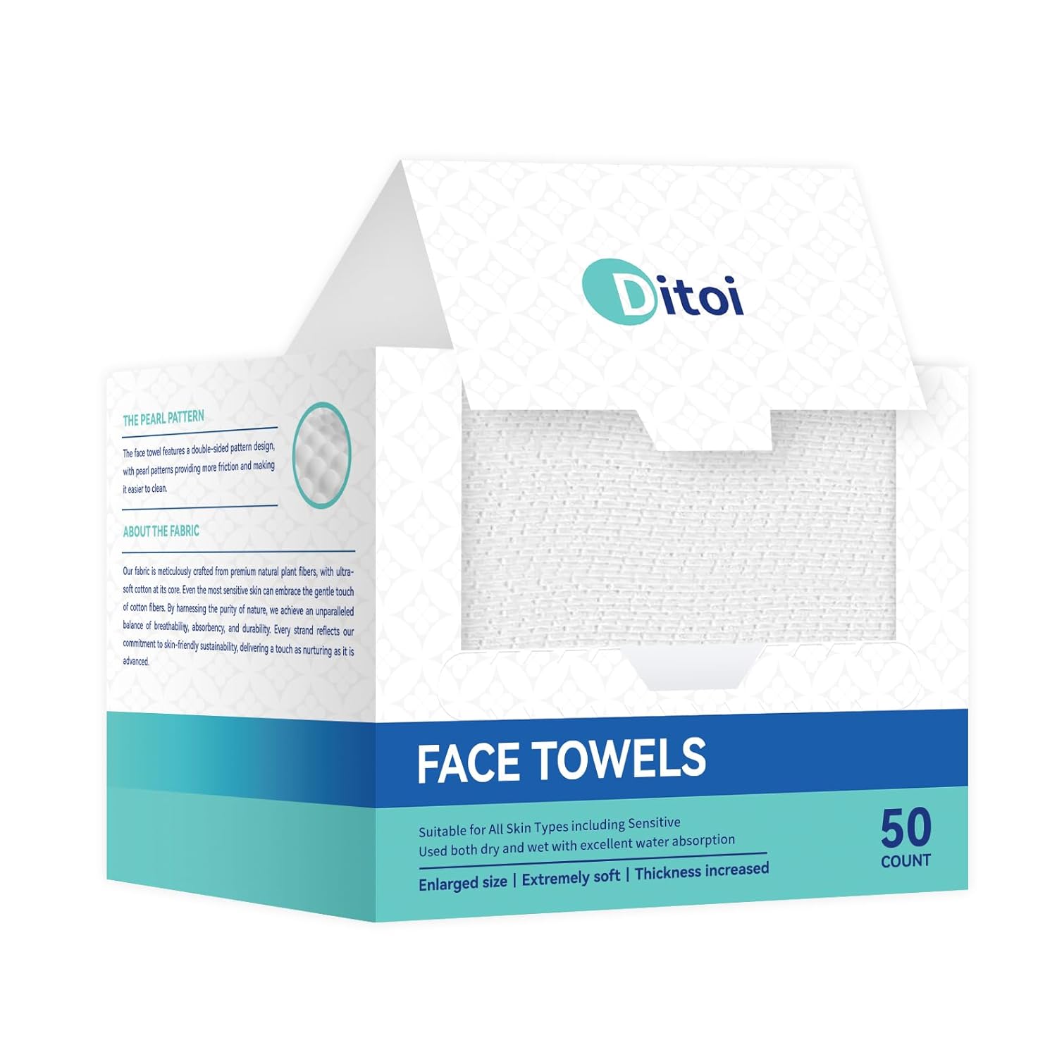 Xl Skincare - XL Disposable Face Towels, Soft Cotton