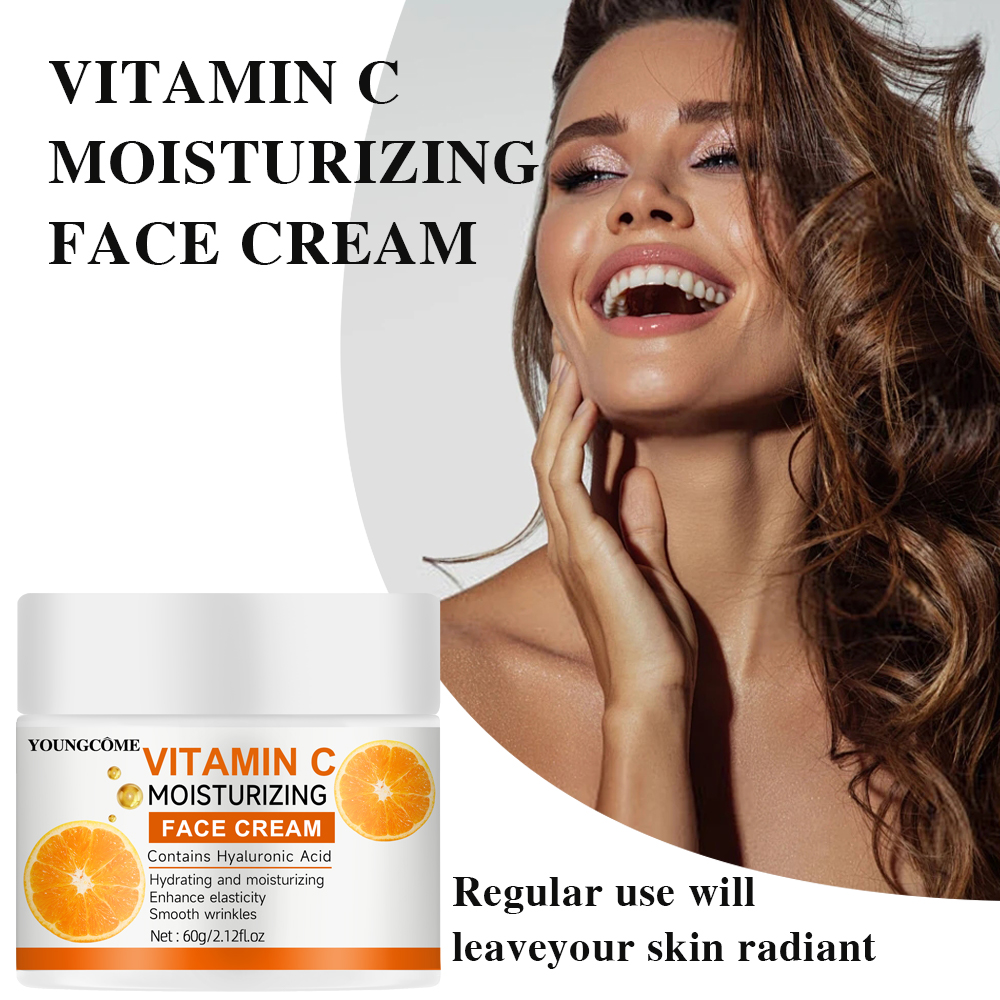 Skincare Vitamin C - Vitamin C Moisturizer with Hyaluronic Acid,