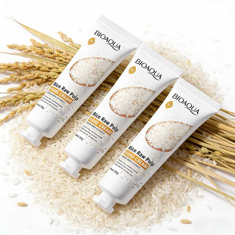 3/5pcs BIOAQUA White Rice Hand - Skincare Bioaqua ulasan dan harga