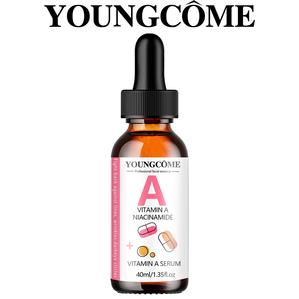 Vitamin A Serum with Retinol & - Caffeine Eye Serum ulasan dan harga
