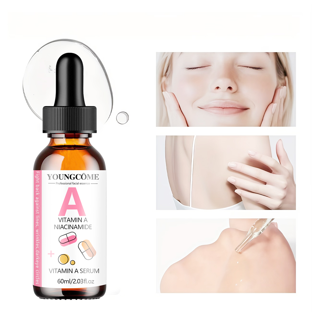 Vitamin A Serum with Retinol & - Caffeine Eye Serum ulasan dan harga