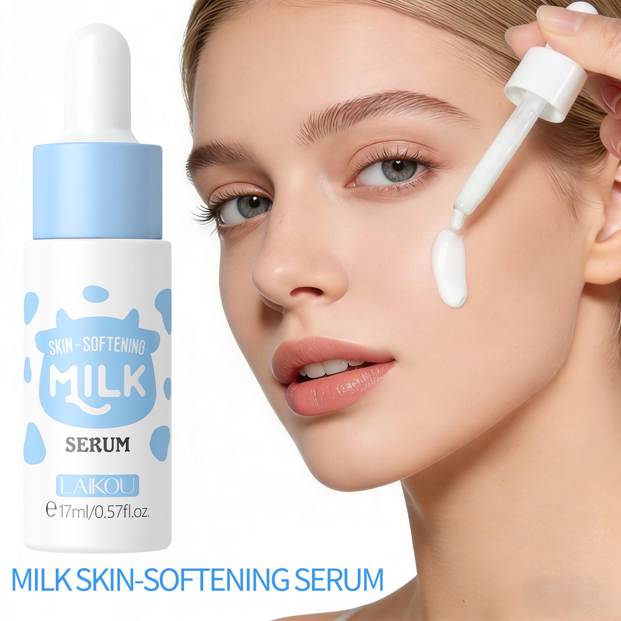 LAIKOU Milk Serum Facial Brigh - Skincare Oily Skin ulasan dan harga