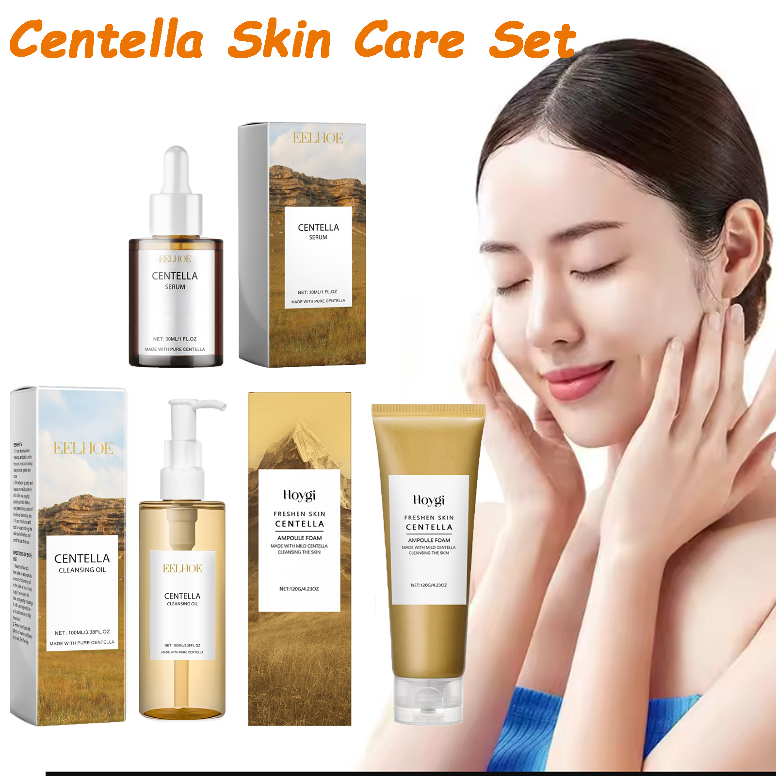 Centella Skin Care Set Centell - Skincare Oily Skin ulasan dan harga