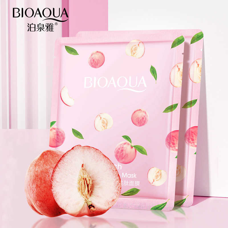 10pcs BIOAQUA Honey Peach Face - Skincare Bioaqua ulasan dan harga