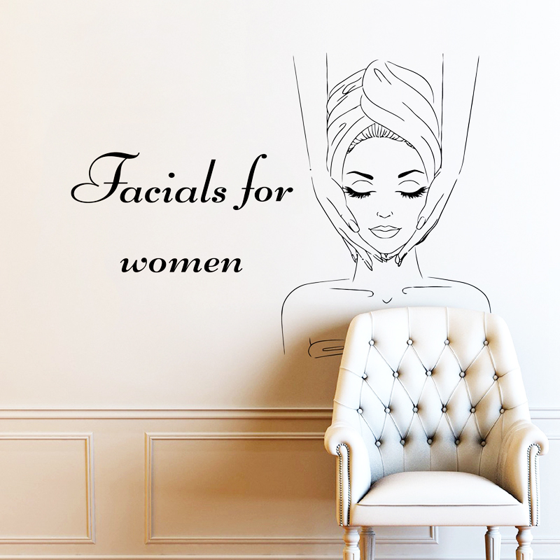 Spa Sign Facials Quote Wall De - Skincare Quote ulasan dan harga