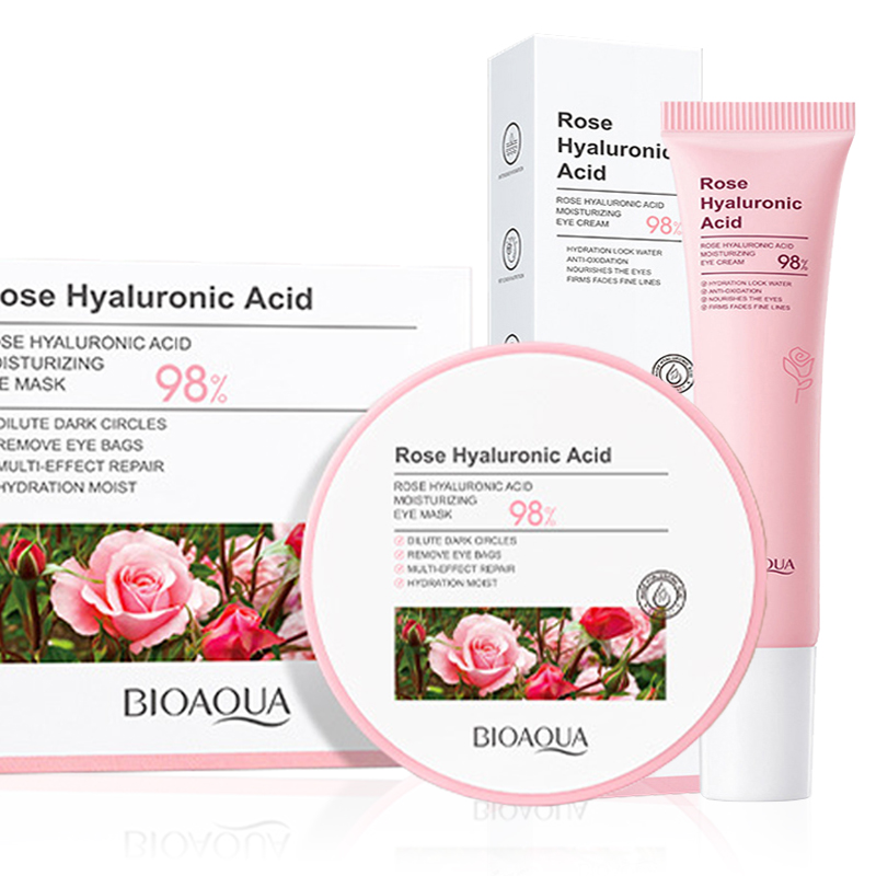 60pcs/box BIOAQUA Rose Hyaluro - Skincare Bioaqua ulasan dan harga