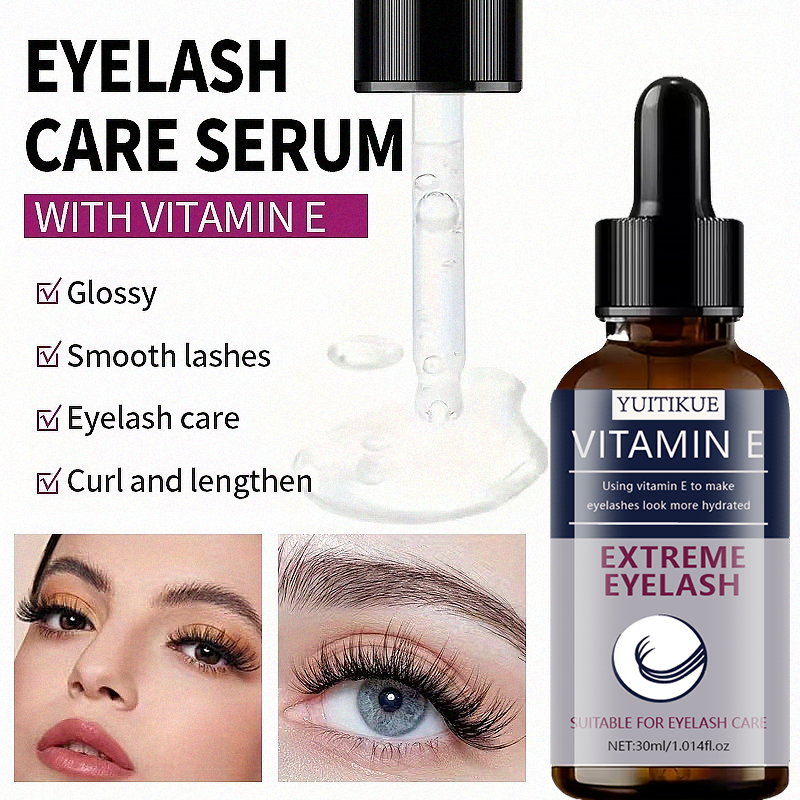 YUITIKUE Vitamin E Eyelash Ser - Caffeine Eye Serum ulasan dan harga