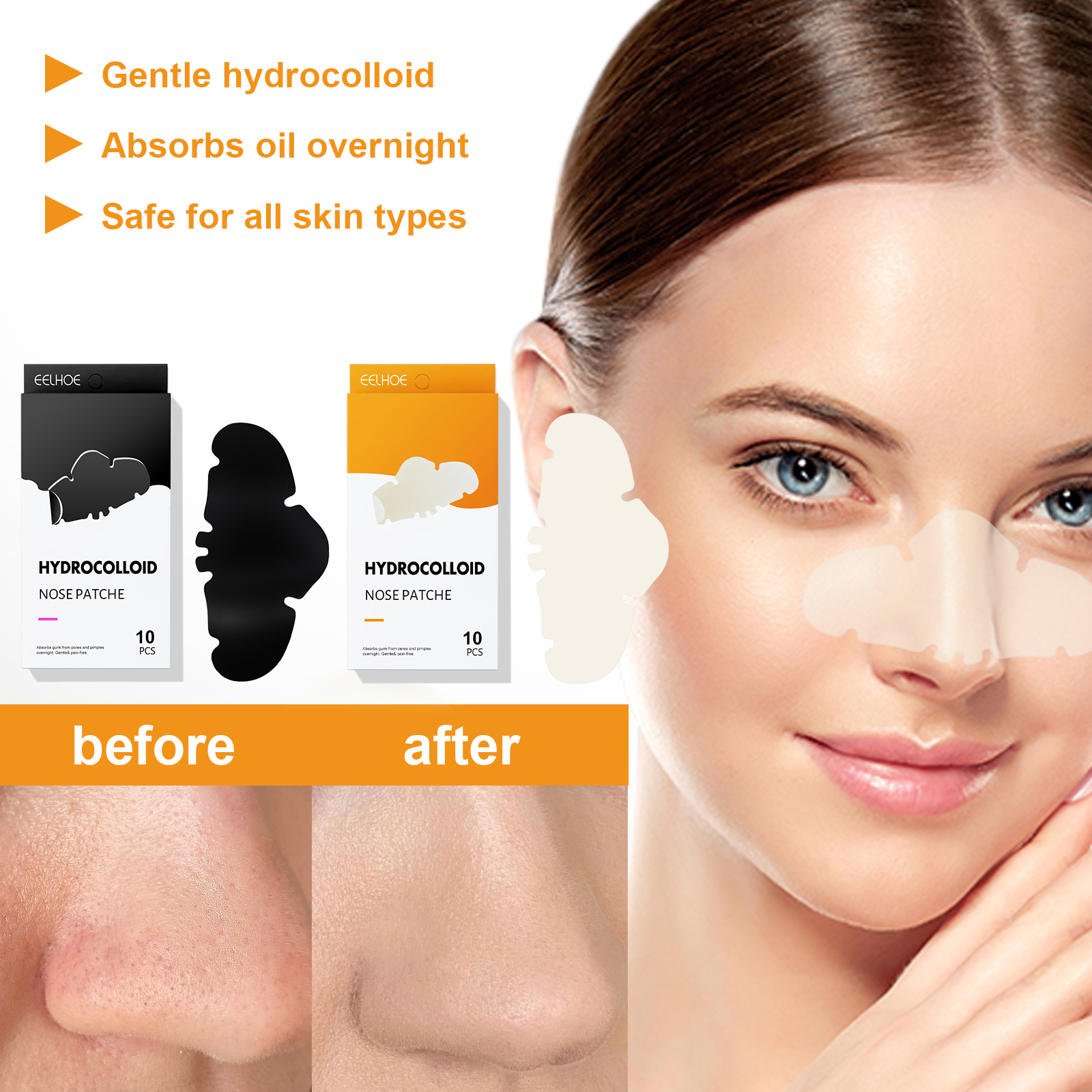 Blackhead Nipper - Hyaluronic  - Skincare Oily Skin ulasan dan harga