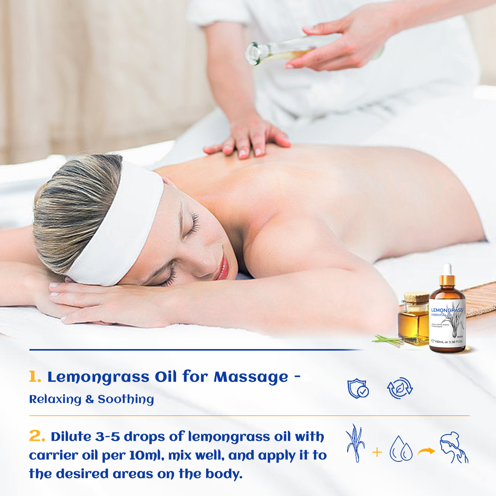 HIQILI 100% Pure Lemongrass Es - Skincare Skin 1004 ulasan dan harga