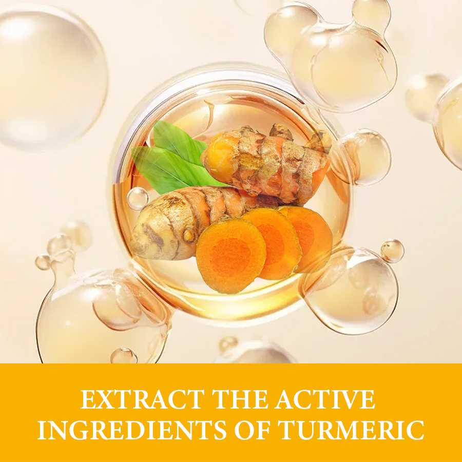Amococo 2/3pcs Turmeric Serum  - Skincare Vitamin C ulasan dan harga