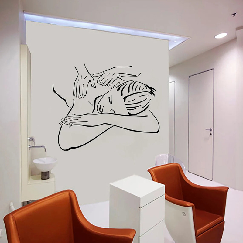 Spa Salon Massage Wall Decals  - Skincare Quote ulasan dan harga