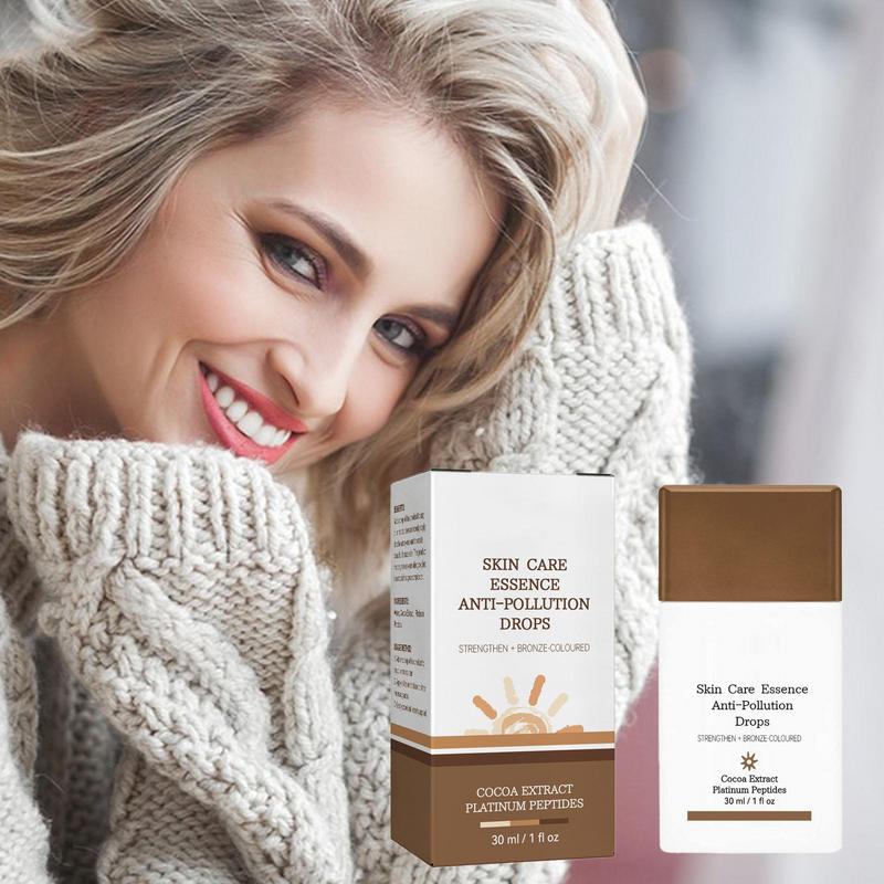 Liquid Bronzer Drops Tan Pepti - Skincare Oily Skin ulasan dan harga